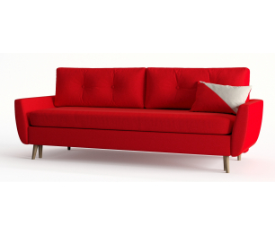 Диван-кровать Норфолк, независимый пружинный блок, рогожка