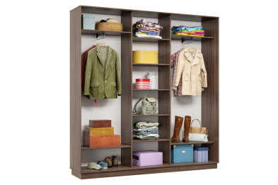 Шкаф-купе Премьер 41 (14;14;14) трёхдверный