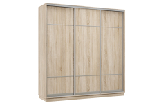 Шкафы-купе 3-х дверные, Шкаф-купе Премьер Лайт 53 (08;08;08) трехдверный