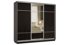 Шкафы-купе 3-х дверные, Шкаф-купе Премьер Лайт 55 (08;11;08) трехдверный