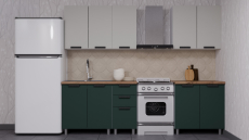 Кухонные гарнитуры, ГК Аленушка 2м  Лаванда (без столешницы)