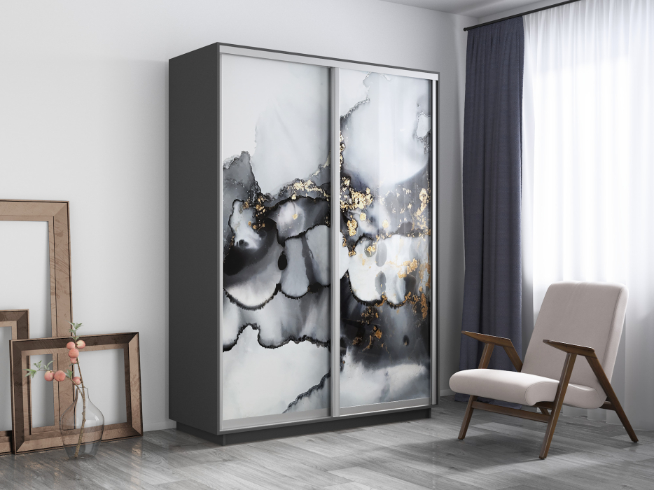 Шкафы-купе, Шкаф-купе Экспресс 1001, 140х60х220