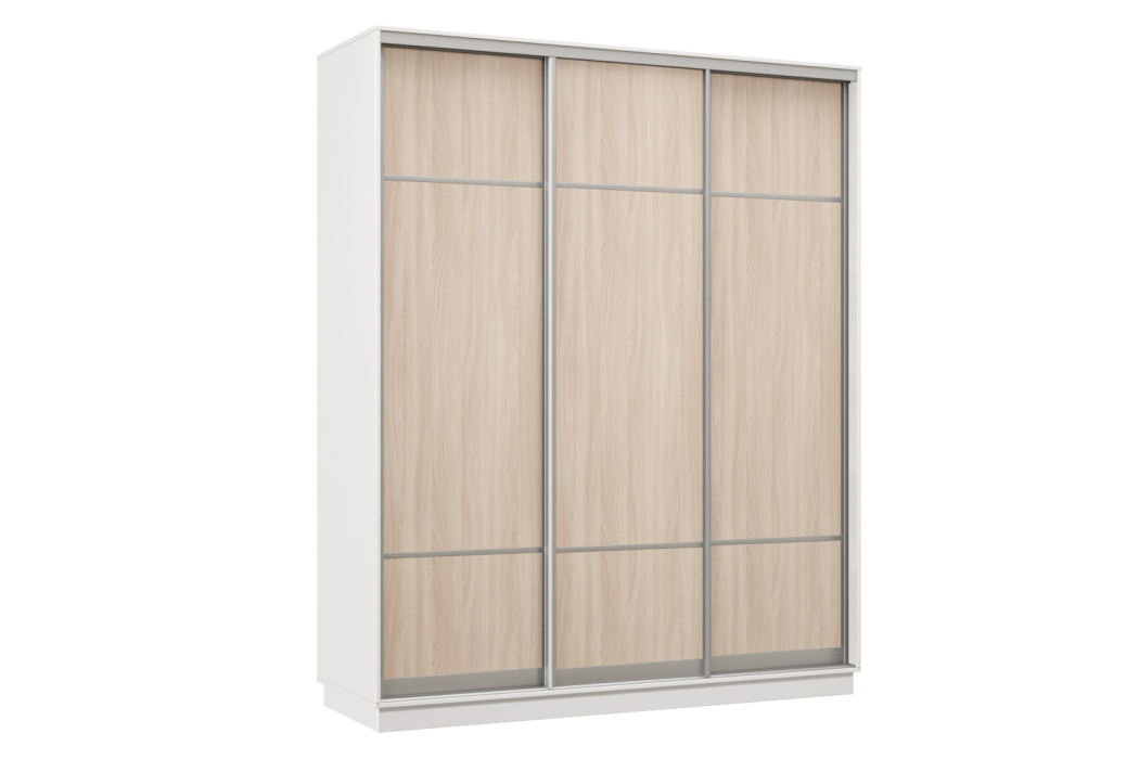 Шкафы-купе, Шкаф-купе Премьер Лайт 35 (08;08;08) трехдверный