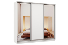 Шкафы-купе 3-х дверные, Шкаф-купе Премьер Лайт 56 (01;02;01) трехдверный