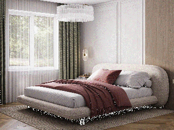 Спальня Букле Кровать 1800*2000 на ножках