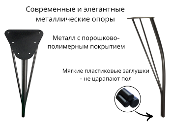 Стол Милано, раздвижной, овал, 700х1100/1400