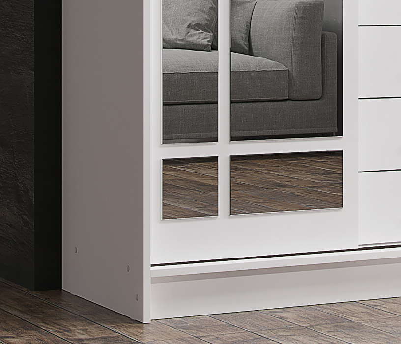 Шкафы-купе 3-х дверные, Шкаф-купе Лорд 1,7 м ЛДСП