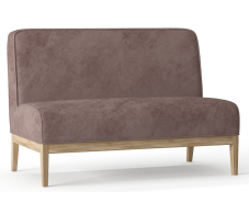 Дизайнерские диваны для гостиной, Диван прямой Марвин, Велюр
