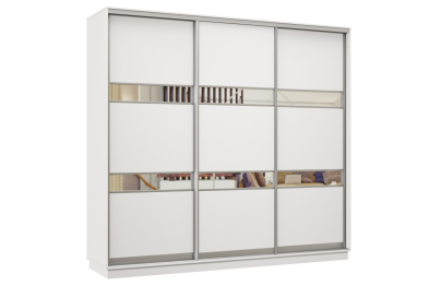 Шкаф-купе Премьер 59 (15;15;15) трёхдверный