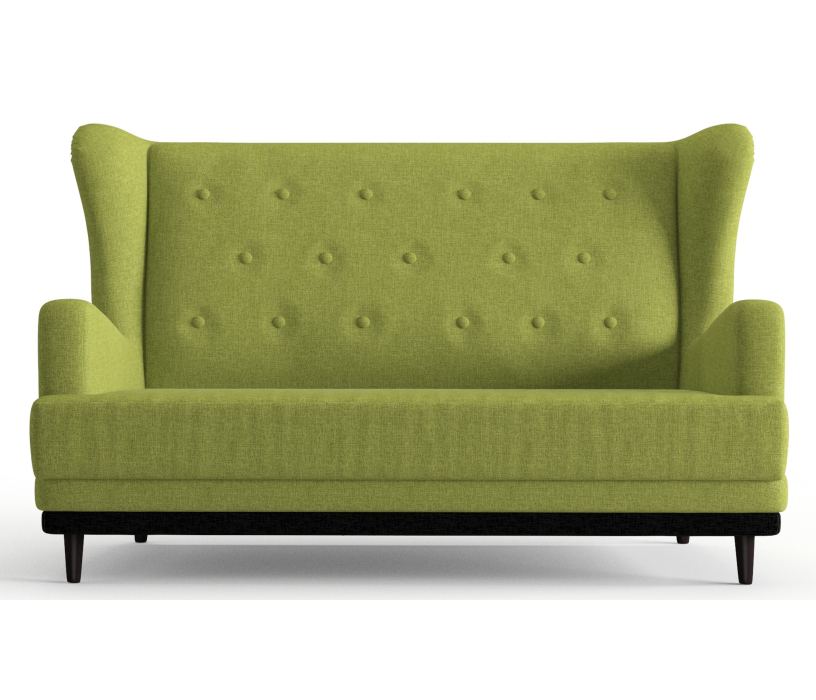 Дизайнерские диваны для гостиной, Диван прямой Барон Люкс, Рогожка