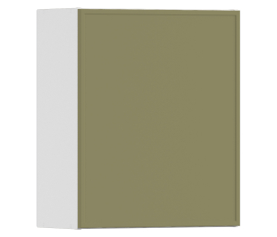 Квадро шкаф навесной 1 дв 60х72 см