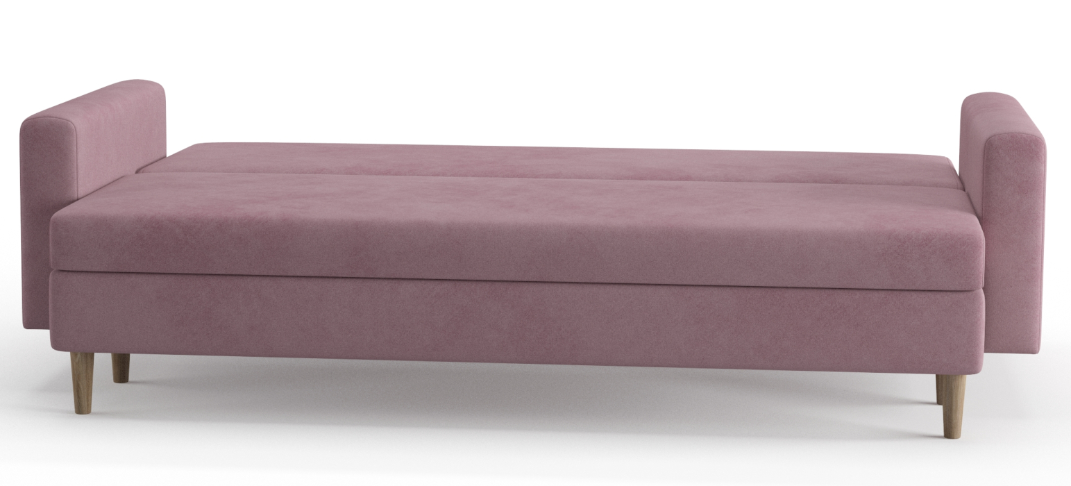 Диваны еврокнижки, Диван-кровать Таврида, пружинный блок, велюр