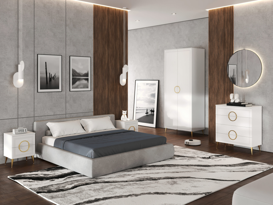 Шкафы двухстворчатые, Шкаф для одежды Оливия ОЛ-01