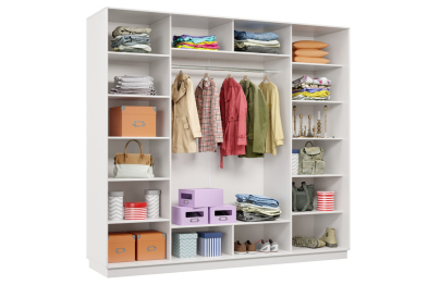 Шкаф-купе Премьер 58 (11ЗБ;11ЗБ;11ЗБ) фасады зеркало бронза/трёхдверный/Профиль чёрный муар