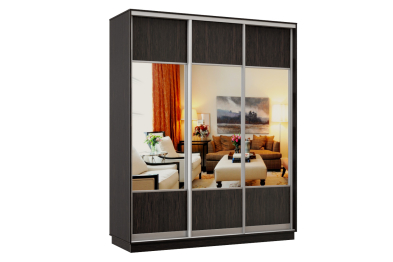 Шкаф-купе Премьер Лайт 26 (05;05;05) трехдверный