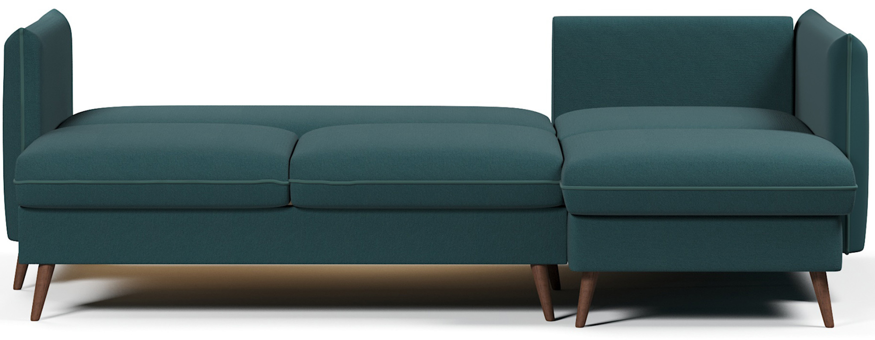 Диваны угловые, Диван угловой Пекин еврокнижка, велюр