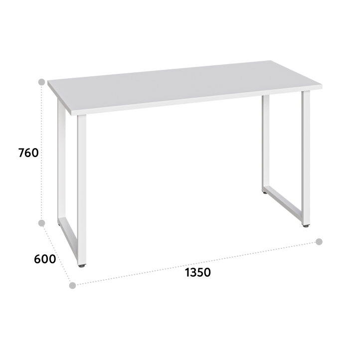 Прямые, Стол письменный С-600