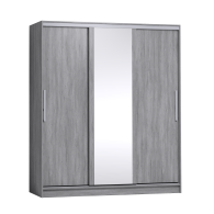Шкафы-купе 3-х дверные, Шкаф-купе 3-дв  Strike 1800 зеркало/лдсп  (в2105*ш1800*г595)