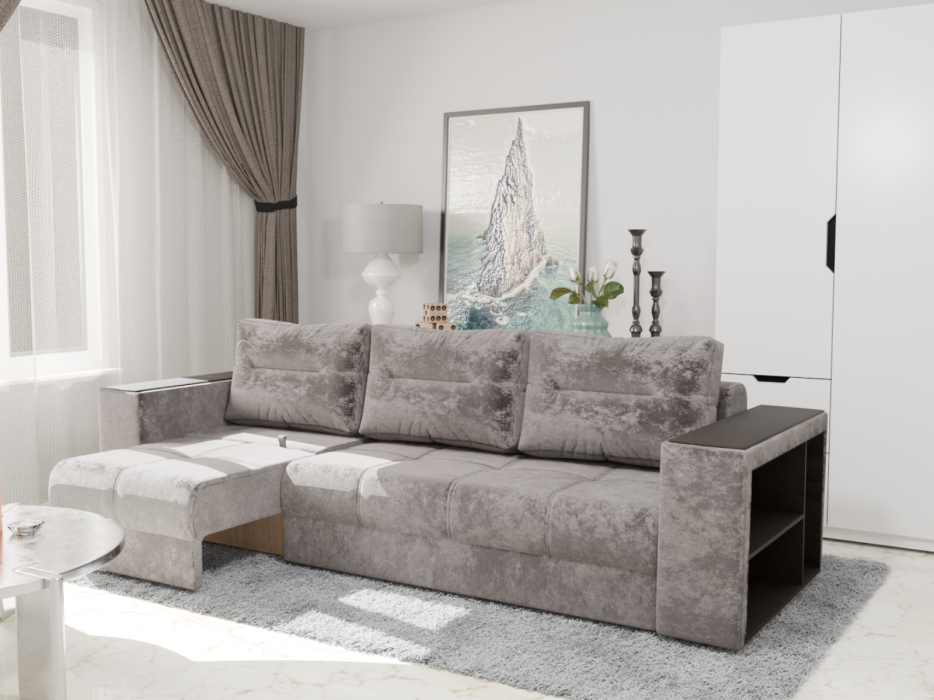 Диваны угловые, Угловой диван Барон-2, НПБ, Симпл