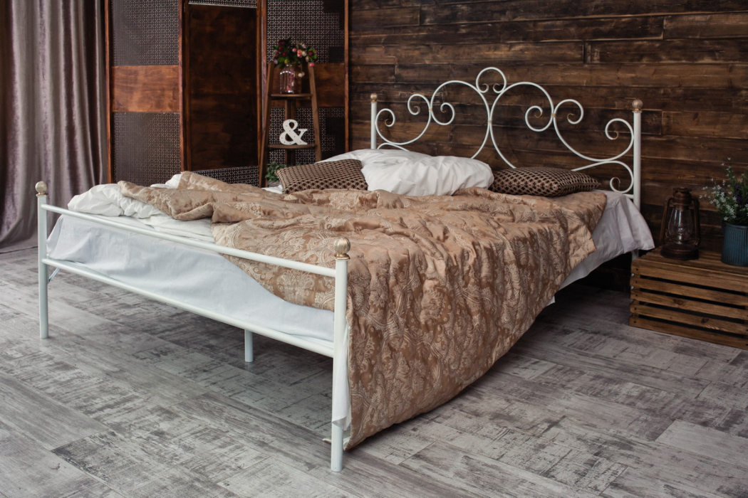Кованые кровати, Кованая кровать Флоренция 1.6 с одной спинкой
