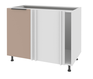 Тумба напольная угловая 100 х 82 см  (фасад 40 см) Фиджи