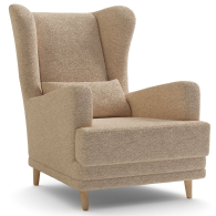 Кресло для отдыха, Кресло Барон для отдыха, Искусственный мех