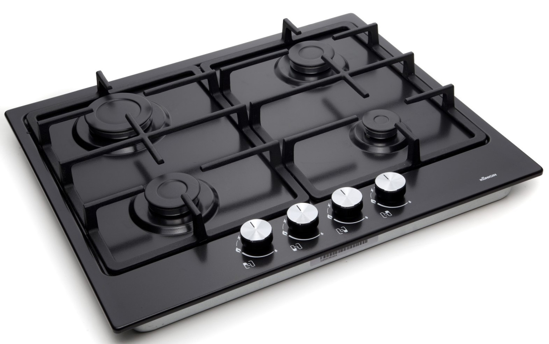 Встраиваемые варочные панели, Газовая варочная панель Konigin Spark 604 BM