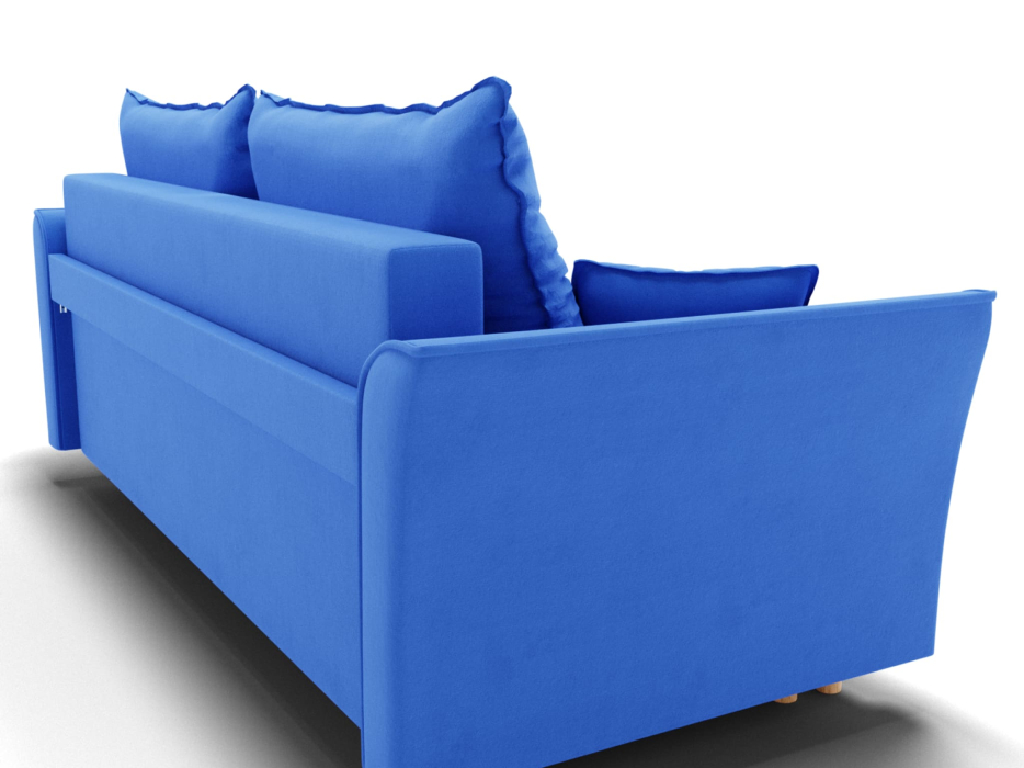 Диваны еврокнижки, Прямой диван Наоми,еврокнижка,велюр