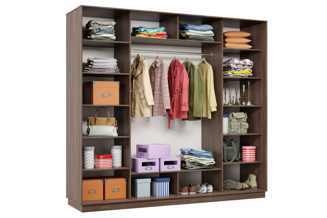 Шкафы-купе, Шкаф-купе Премьер 60 (14;14;14) трёхдверный