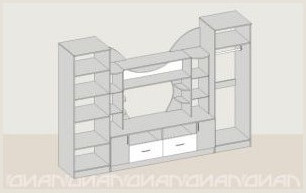 Гостиная Аллегро Вариант 5