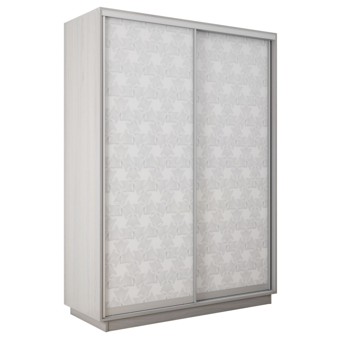 Шкафы-купе 2-х дверные, Шкаф-купе Экспресс 2-х дверный Фотопечать Калейдоскоп Стекла 120х60х240