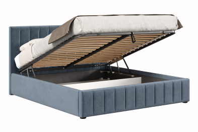 Кровать Верона 1800 с подъёмным механизмом, велюр