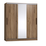 Шкафы-купе 3-х дверные, Шкаф-купе 3-дв  Strike 1800 зеркало/лдсп  (в2105*ш1800*г595)