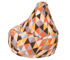 Кресло для отдыха, Кресло Мешок Жаккард 2XL