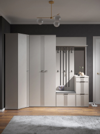 Шкаф угловой Эмилия ЭЛ-14К глухой