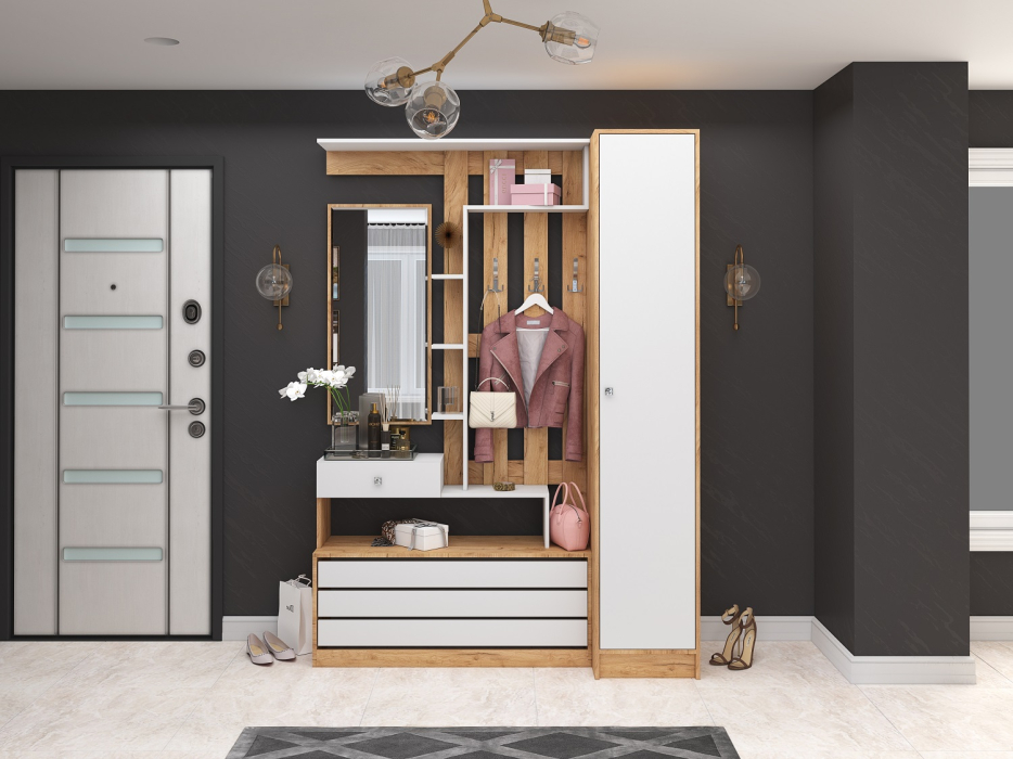 Шкафы одностворчатые, Пенал Ямайка ЯПП-1