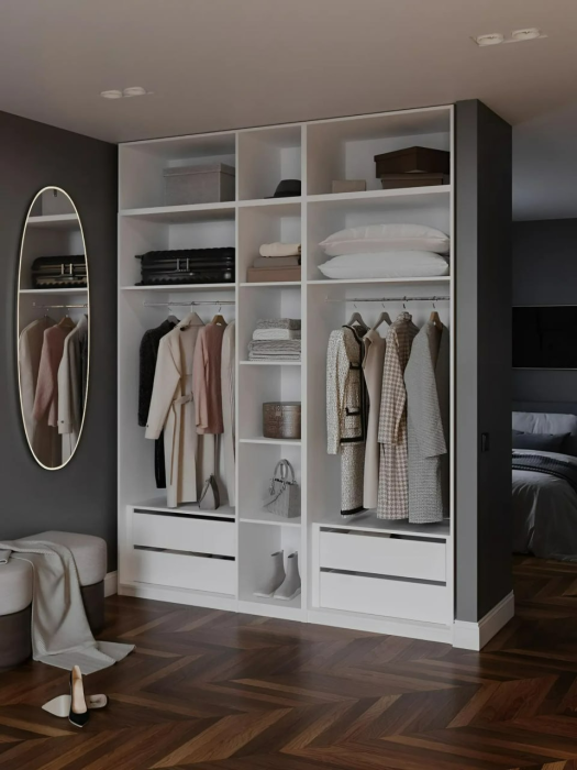 Гардеробные, Шкаф для одежды Гардеробная система 2600х2000х500