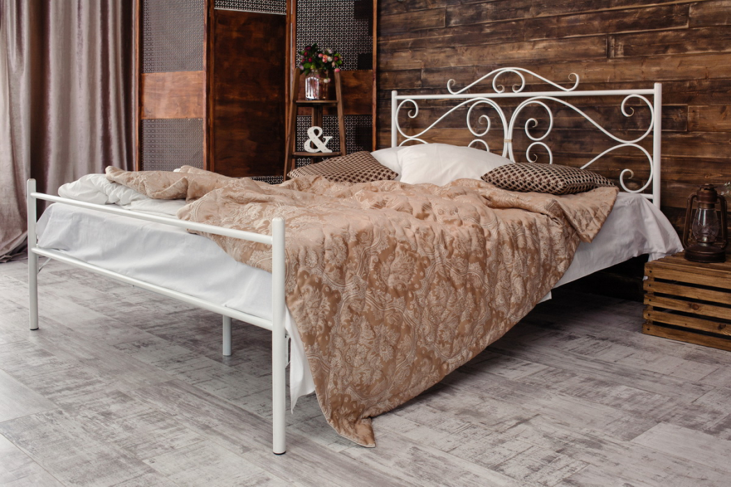 Кованые кровати, Кованая кровать Валенсия 1.6 с одной спинкой