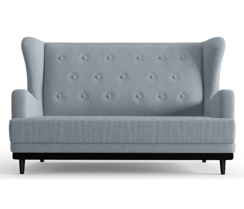 Дизайнерские диваны для гостиной, Диван прямой Барон Люкс, Рогожка