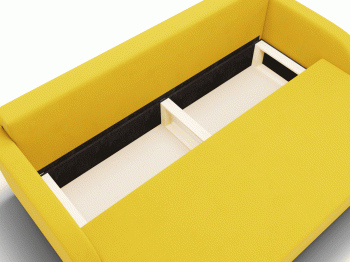 Прямой диван Оазис,еврокнижка,велюр