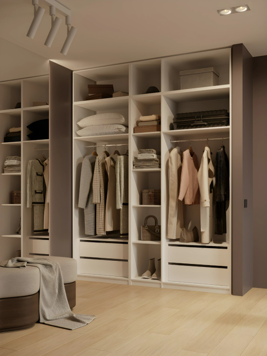 Гардеробные, Шкаф для одежды Гардеробная система 2600х2000х500