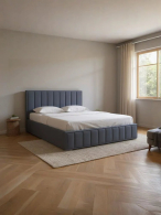 Мягкая кровать, Кровать двуспальная 180х200, Женева