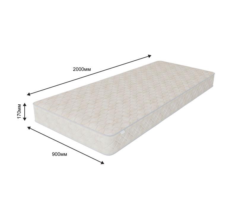 900 x 2000, Матрас Престиж-Монпелье 900*2000