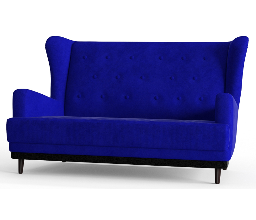 Дизайнерские диваны для гостиной, Диван прямой Барон Люкс, Велюр