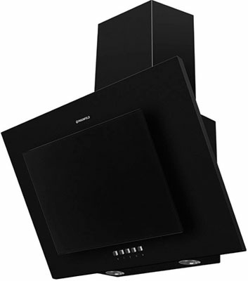 Вытяжки, Вытяжка MAUNFELD TOWER C 60 чёрный/черное стекло