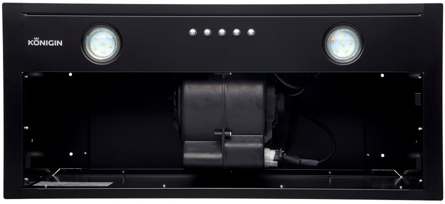 Вытяжки, Кухонная вытяжка Konigin Flatbox Full Black 60