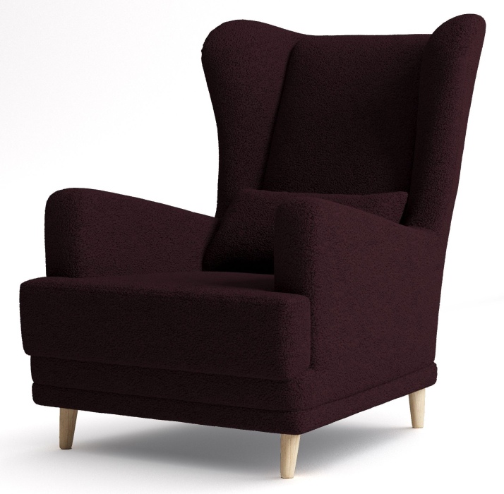 Кресло для отдыха, Кресло Барон для отдыха, Искусственный мех