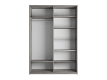 Шкаф-купе Прайм 2-х дверный Стекла хаки/Доводчики 120х57х230