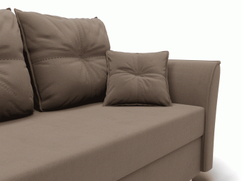 Прямой диван Пандора,еврокнижка,велюр