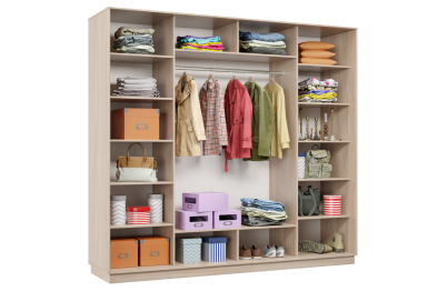 Шкаф-купе Премьер Лайт 60 (08;11;08) трехдверный